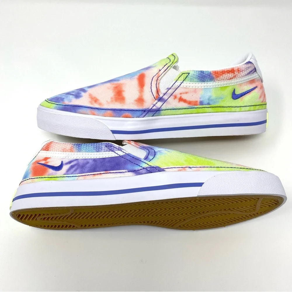 Nike Court Legacy Slip On Tie Dye Women’s Sneakers